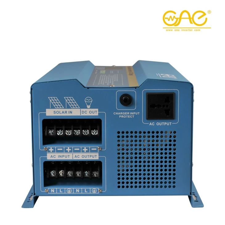 1000W-7000W Full Protection Solar Hybrid Off-Grid Solar Power Inverter With Charge Controller